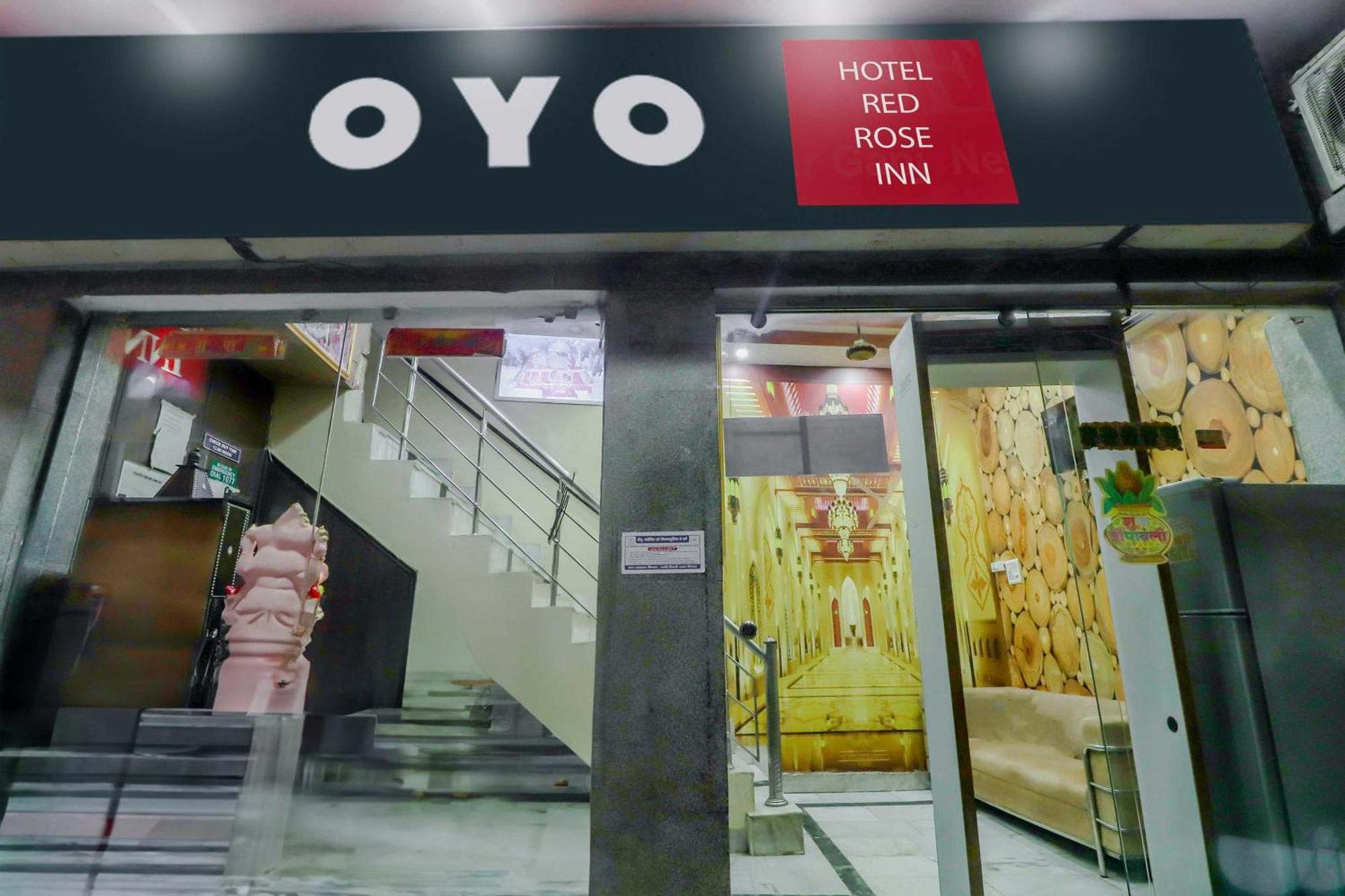 Oyo Flagship 81569 The Red Rose Inn New Delhi Exterior foto